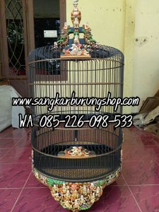 Sangkar Murai Ukir 8 Dewa