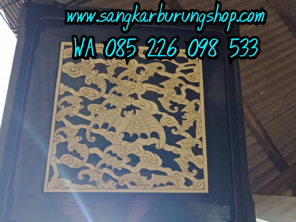 Jual Sangkar Ukir Kelelawar