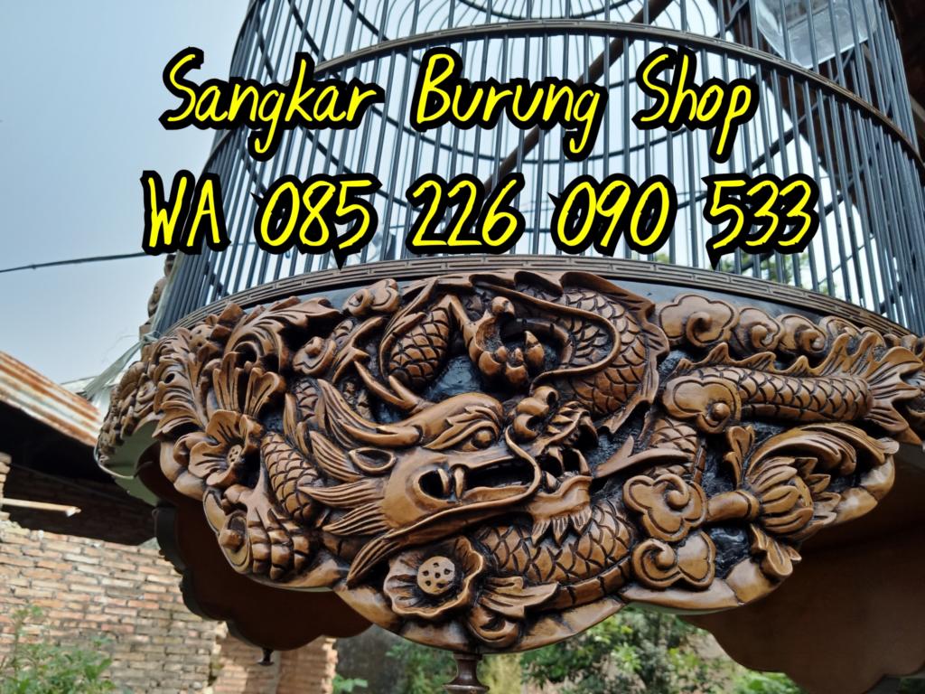 Jual Sangkar Murai Ukir Naga Jepara