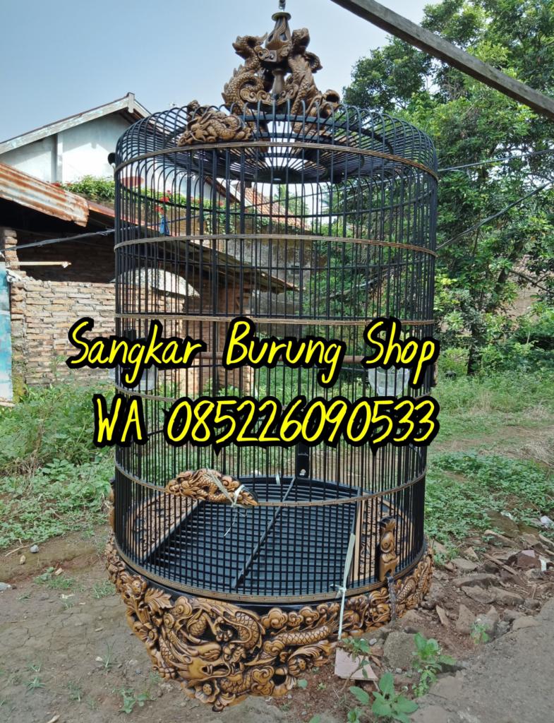 Jual Sangkar Murai Ukir Naga Jepara