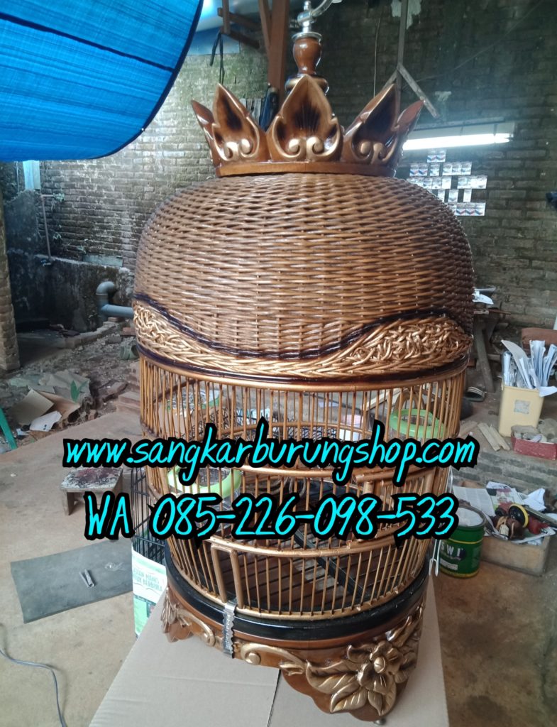 Jual sangkar perkutut rotan