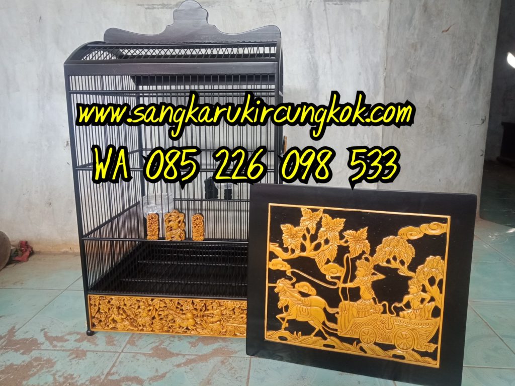 Jual sangkar ukir cungkok jepara