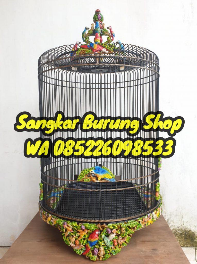 Jual Sangkar Murai Ukir Terbaru