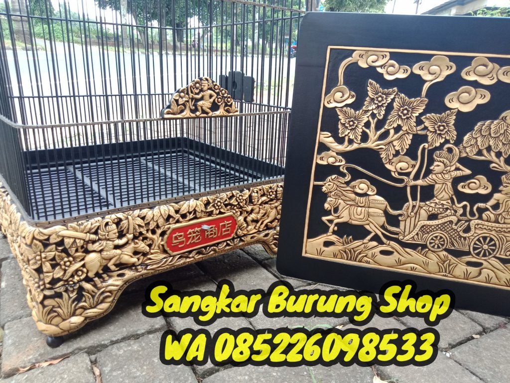 Jual Sangkar Kacer Type Oval Tanpa Tiang