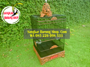 Jual Sangkar Cucak Ijo Oval Tanpa Tiang