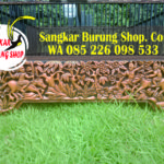 Jual Sangkar Cucak Ijo Oval Tanpa Tiang