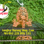 Jual Sangkar Cucak Ijo Oval Tanpa Tiang