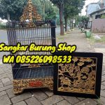 Jual Sangkar Kacer, Cucak Ijo Oval Tanpa Tiang