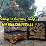 Jual Sangkar Kacer, Cucak Ijo Oval Tanpa Tiang