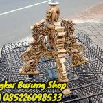 Jual Sangkar Kacer, Cucak Ijo Oval Tanpa Tiang